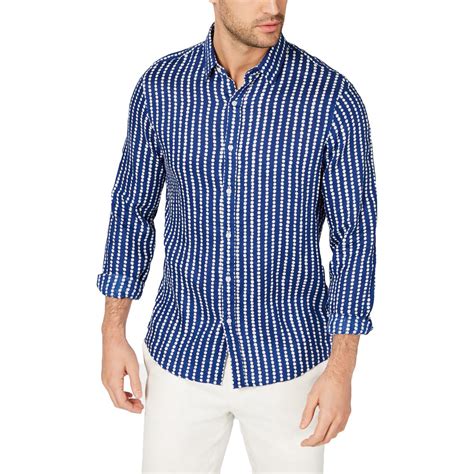 michael kors mens shirts t shirt|Michael Kors men's linen shirt.